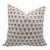 Fabdivine Decorative Block Print Cushion Cover 26x26 Inch Duck Canvas-Kohinoor For Sale