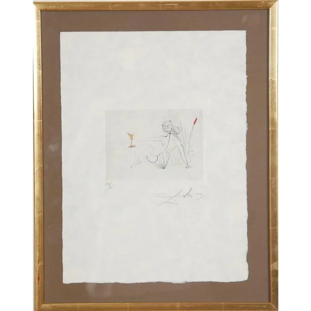 Salvador Dali, Petit nüs Ronsard, 20th Century, Etching For Sale - Image 5 of 5