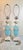 These beautiful specimens of the Hollywood Regency Revival Era mimicking French Opaline Glass Table Lamps from the...