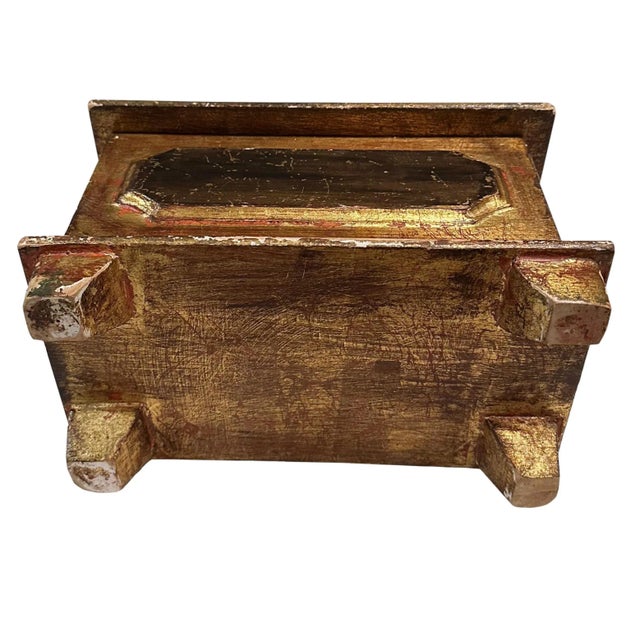 Wood Italian Florentine Box For Sale - Image 7 of 8