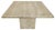 Square Travertine Coffee Table, 1970s For Sale