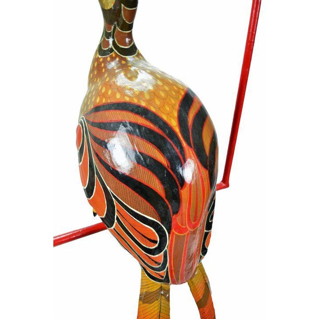Vintage Sergio Bustamante Limited Edition Paper Mache Tropical Bird