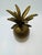 A beautifully scaled vintage solid brass pineapple box, made in India, circa 1970s–1980s. Standing an impressive 10 inches...