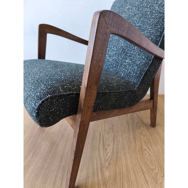 Designer armchair type 300-138 from the 70s. Desired and sought after. Classic Polish design. Armchair after complete...