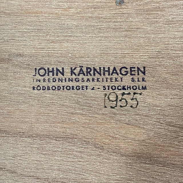 Sideboard by John Kärnhagen, Sweden, 1955 For Sale - Image 10 of 11