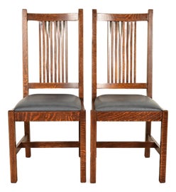 Example of Mission Dining Chairs