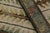 Cream Antique Hooked Square Rug in Beige With Floral Medallion, From Rug & Kilim For Sale - Image 8 of 8
