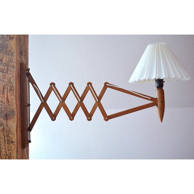 Le Klint Teak Sconce by Kaare Klint for Le Klint, 1960s For Sale - Image 4 of 10