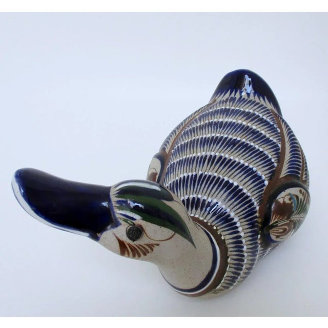 Rustic Tonalá Ceramic Duck For Sale - Image 3 of 7