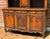 French Provincial Antique 18th C French Country Walnut Vaisellier Clock Buffet Hutch For Sale - Image 3 of 11