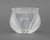 Lalique Crystal "Deux Tulipes" Vase, with "Crystal / Lalique / Paris" label and marked "Lalique France" to underside. 4" H...