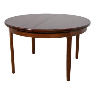 Mid-Century Round Extendable Dining Table, United Kingdom, 1960s For Sale