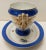 Early 19th Century Circa 1800 French Old Paris Celeste Bleu Porcelain Sucrier De Monsieur Le Premier For Sale - Image 5 of 7