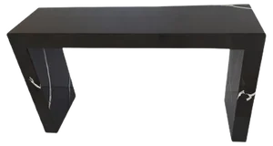 Black Marquinia Marble Console from Egram