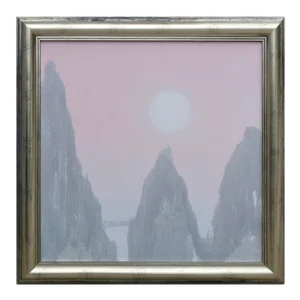 "China Rocks" Landscape by Duane Albert Armstrong