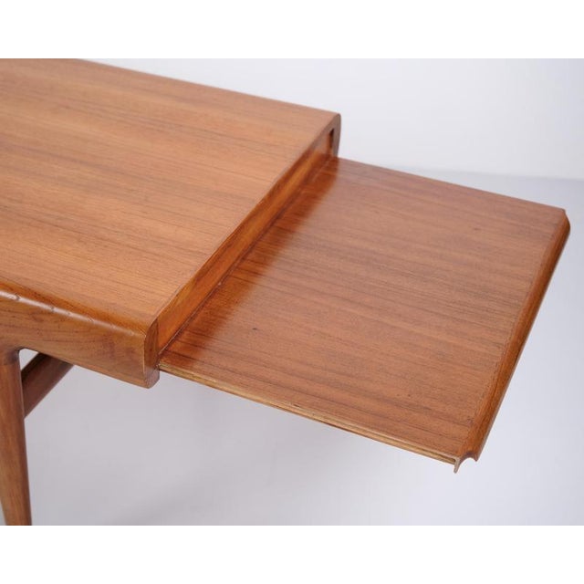 Teak Coffee Table with Built-in Drawers by Johannes Andersen for Uldum Møbelfabrik, 1960s For Sale - Image 11 of 12