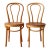 Vintage ZPM Radomsko Bentwood Cafe Chairs Pair For Sale