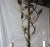 Vintage Tole Italian Foliage 5 Light Chandelier For Sale - Image 11 of 18