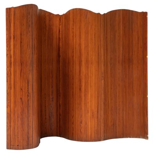 French Sculptural Wooden Room Divider, 1970s For Sale - Image 14 of 14