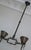 Brutalist Wrought Iron and Copper Chandelier, 1960s For Sale - Image 4 of 16
