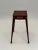 English English Vintage Mahogany & Satinwood Stand End Table With Candle Slide For Sale - Image 3 of 9