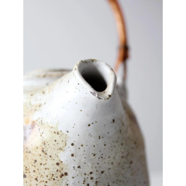 Vintage Japanese Studio Pottery Tea Set - 5 Pc For Sale - Image 11 of 12