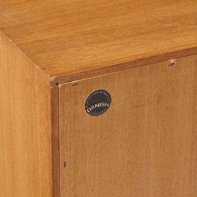 Svend Aage Larsen for Faarup Møbelfabrik Mid Century Danish Teak Tambour Door Credenza For Sale - Image 11 of 11
