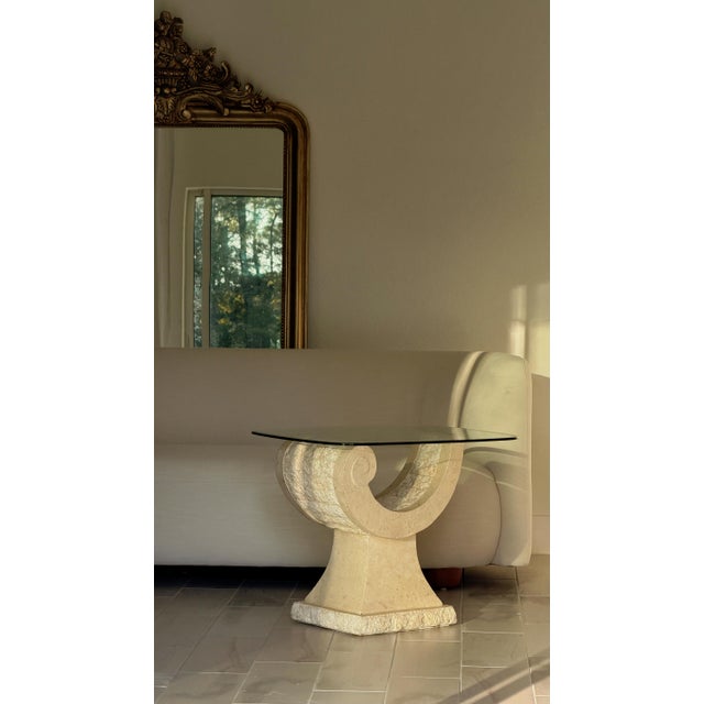 Vintage 1980s Postmodern End Table For Sale - Image 13 of 13