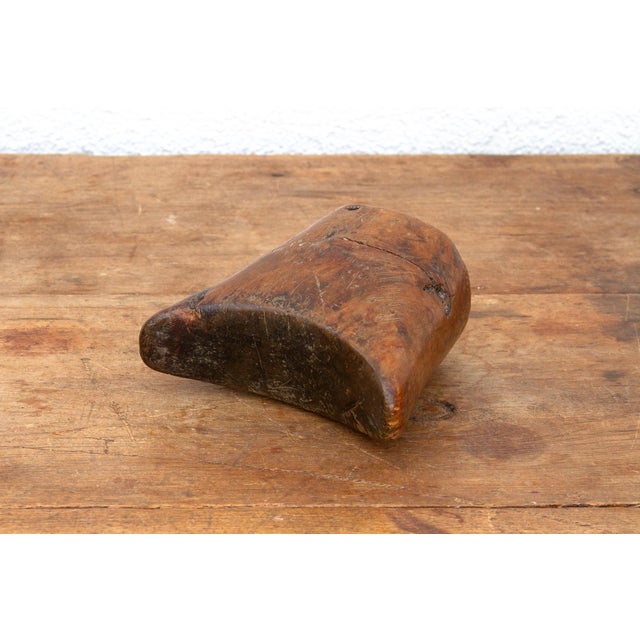 Wood Antique African Wooden Headrest For Sale - Image 7 of 8