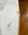 Vintage 54" Round Carrara Marble & Iron Center Table For Sale - Image 11 of 11