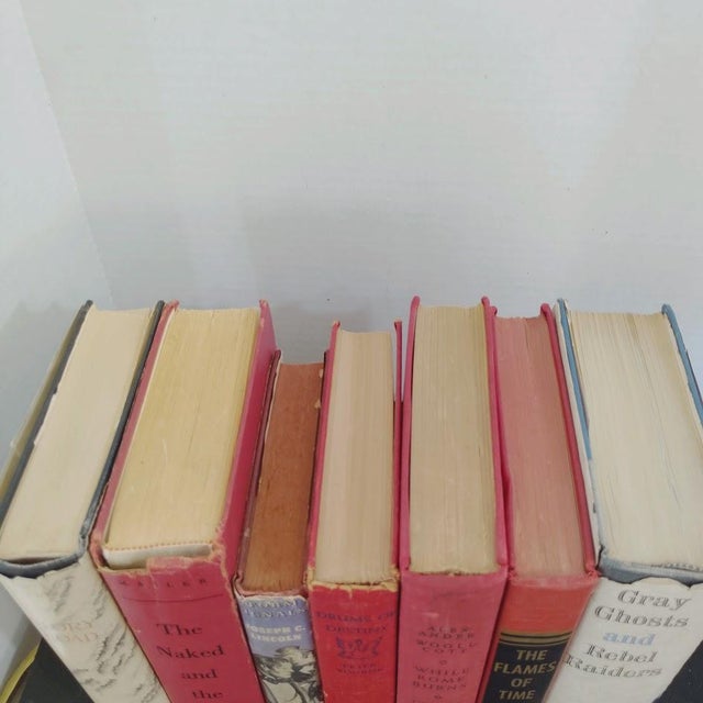 Red Early 20th Century Novels on United States Civil War, the Second World War, Society & Politics Set of 7 Red Books For Sale - Image 8 of 8