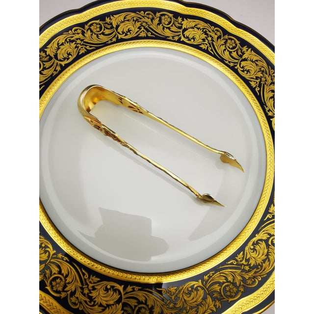 Art Nouveau Silver-Gilt Tea Service with Openwork Floral Decoration by P. Canaux, 1890s, Set of 14 For Sale - Image 18 of 18