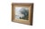 Vintage L. Stephano impressionist oil painting featuring small moored boat near a grassy riverbank and a large, sweeping...