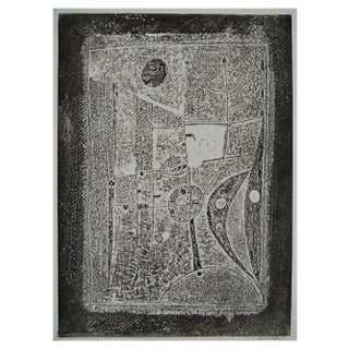 Will Faber, Untitled, 1970, Linocut on Paper For Sale