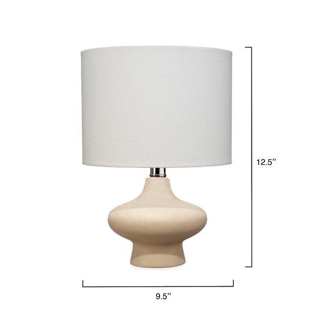 Modern Lifestyle by JY Dawkins Ceramic Table Lamp For Sale - Image 3 of 6