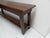 Brown Vintage Oak Side Table, 1920s For Sale - Image 8 of 13