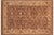 Taupe Floral 1990's Pak-Persian Brown/Taupe Wool Rug - 5'11'' X 9'0'' For Sale - Image 8 of 9