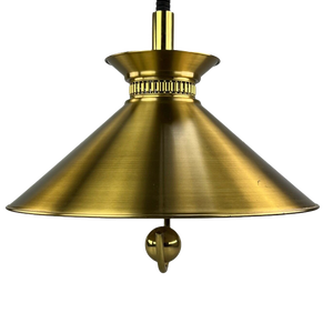 Brass Ceiling Lamp from Frandsen, 1970s