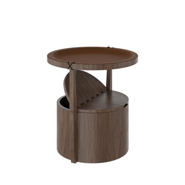 Wood Burton Side Table by Wood Tailors Club For Sale - Image 7 of 13