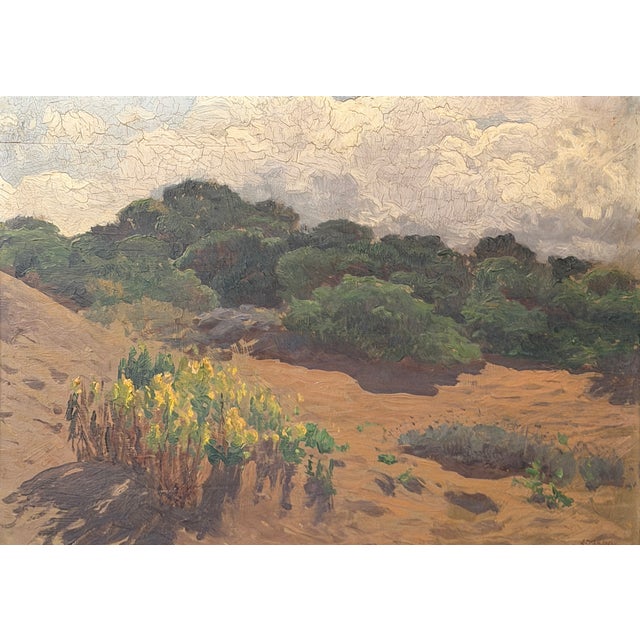 A. Zardo, Maremma Coast, 19th Century, Oil Painting, Framed For Sale - Image 3 of 8
