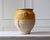 Ceramic 19th Century French Terracotta Confit Pot with Yellow Ochre Glaze For Sale - Image 7 of 12