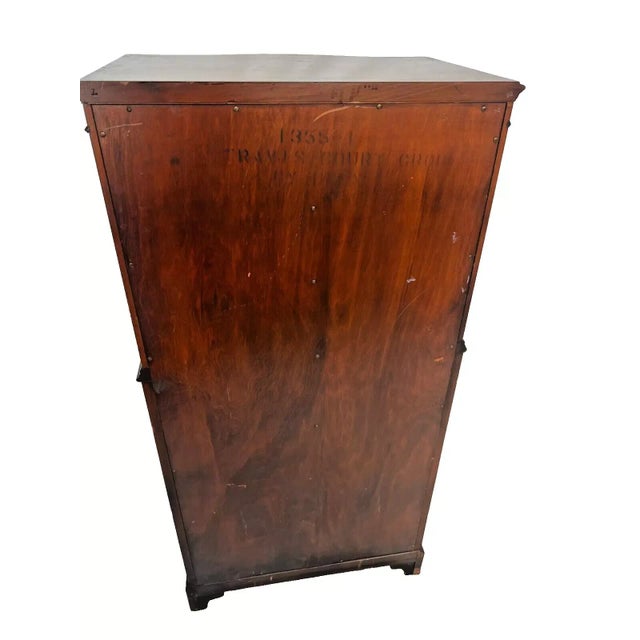 1960s Vintage Drexel Travis Court Lingerie Dresser Chest Seven Drawers Hepplewhite For Sale - Image 11 of 12