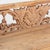 Brown 1868 Swedish Carved Pine Storage Bench With Heart Detail For Sale - Image 8 of 15