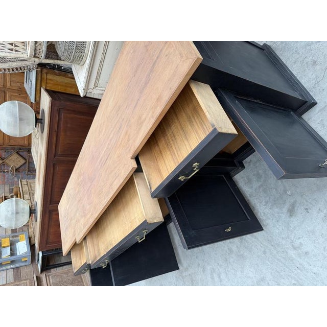 Wood Large Mahogany Sideboard, 1950s For Sale - Image 7 of 14