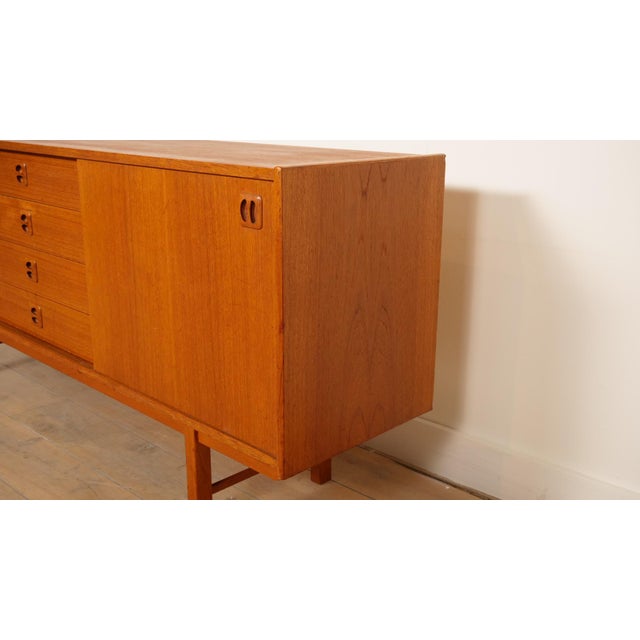 Ikea Vintage Teak Sideboard by Erik Wörts for Ikea, 1960s For Sale - Image 4 of 15
