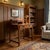 Wood Mission Oak Desk With Removable Organizer - Walnut For Sale - Image 7 of 12