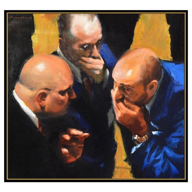 Message us to inquire about custom framing options! (Included for free with every purchase) The artwork here, "Three Wise...