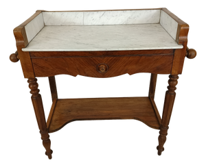 Wash Table with Marble Top