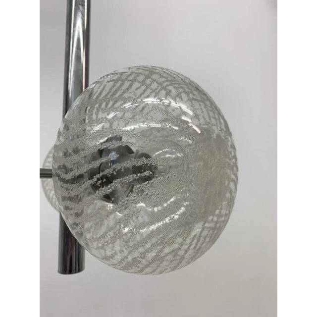 Metal Hanging Lamp from Hustadt Lights, 1970s For Sale - Image 7 of 8