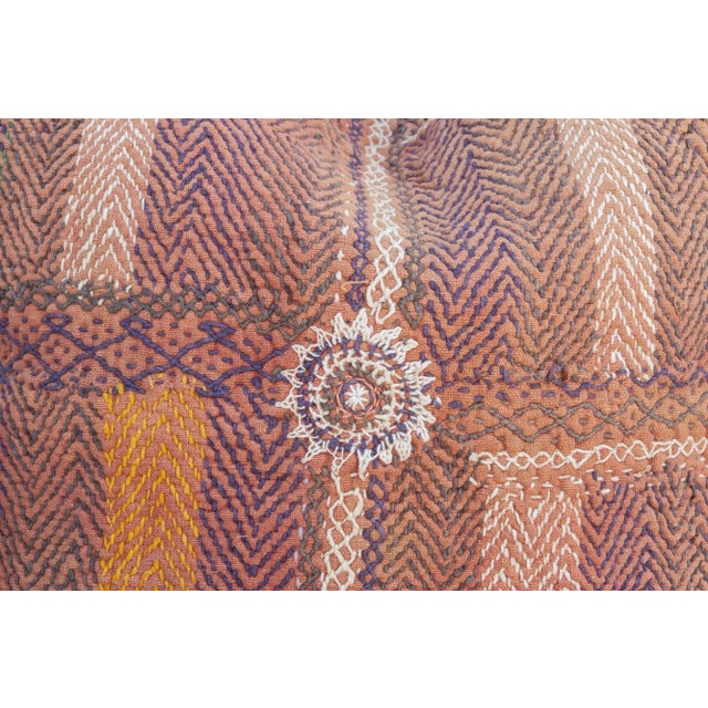 Tribal Thar Sindh Sami Square Pillow For Sale - Image 3 of 9